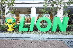 Lion sign and logo